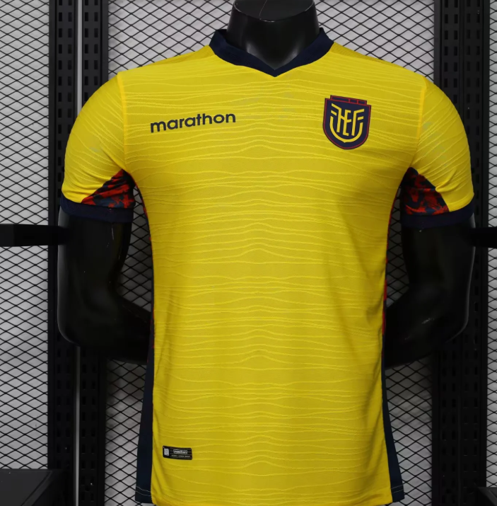 QQ20260520-150717 Ecuador 2026/27 Home Soccer Jersey - Yellow - Image 1