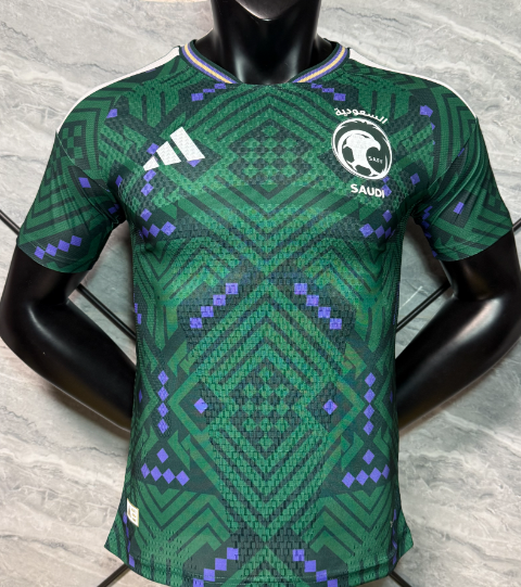 QQ20260520-152109 Saudi Arabia 2026/27 Home Football Shirt - Green - Image 1