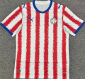 Paraguay 2026/27 Home Soccer Jersey - Red/White
