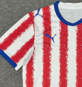 Paraguay 2026/27 Home Soccer Jersey - Red/White - Image 6