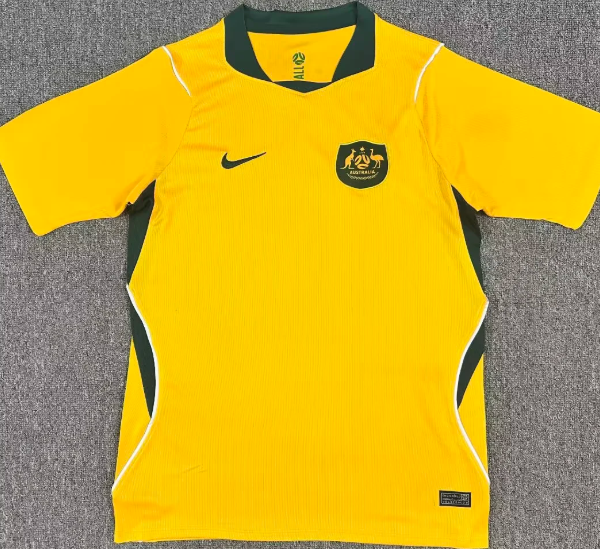Australia 2026/27 Home Soccer Jersey - Yellow