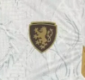 Czech Republic 2026/27 Away Soccer Jersey - White/Gold - Image 2