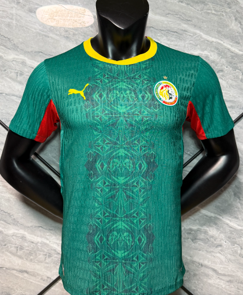 Senegal 2026/27 Away Soccer Jersey - Green