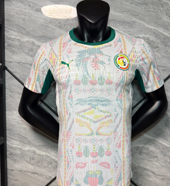Senegal 2026/27 Home Football Shirt - White
