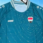 Iraq 2026/27 Home Soccer Jersey - Teal Green