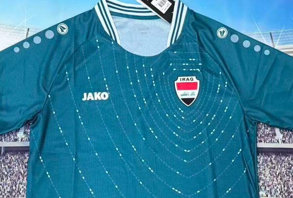 Iraq 2026/27 Home Soccer Jersey - Teal Green