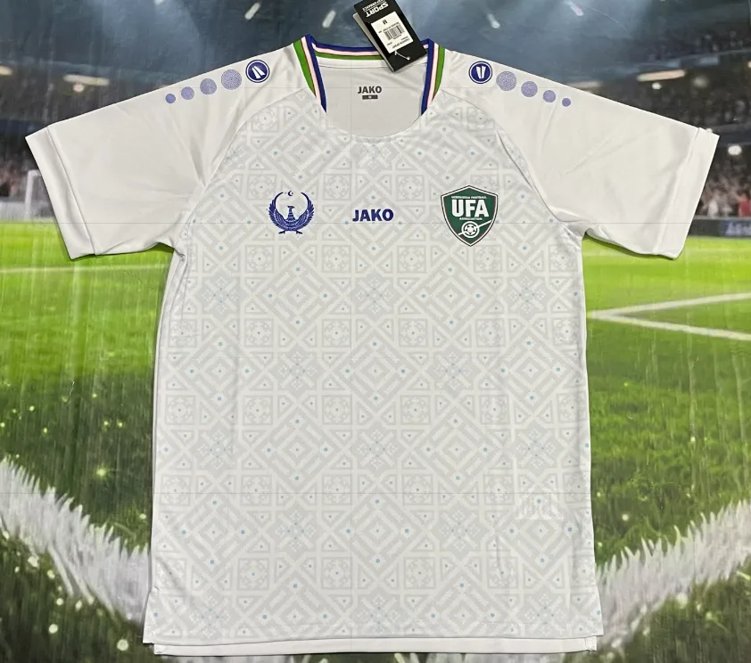 QQ20260520-163612 Uzbekistan 2026/27 Home Football Shirt - White - Image 1