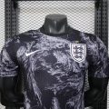 England 2026 Special Edition Black Graphic Player Version Soccer Jersey - Image 8