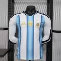 Argentina 2026 World Cup Home Player Version Long-Sleeve Jersey Mx Premium Version (S-4XL)