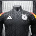 Germany 2024 Special Edition Black Player Version Soccer Jersey - Image 6