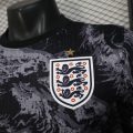 England 2026 Special Edition Black Graphic Player Version Soccer Jersey - Image 9