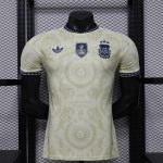 Limited Edition: Argentina 2026 "Retro Gold" Player Jersey - Three Stars Anniversary Edition
