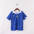 Brazil 2004 Away Retro Jersey – Blue