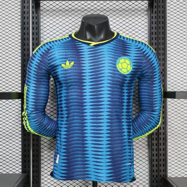 Colombia 2026 World Cup Away Long-Sleeve Player Jersey - Elite Edition