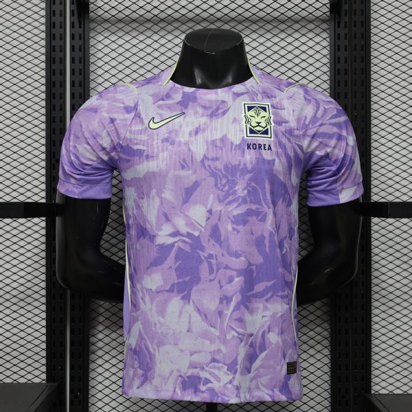South Korea 2026 Away Purple Player Version Soccer Jersey