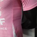 Argentina 2026 Pink Sponsor Training Player Version Soccer Jersey - Image 3