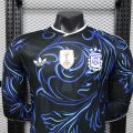 Argentina 2026 Away Long-Sleeve Player Jersey - Blue Pattern - Image 3