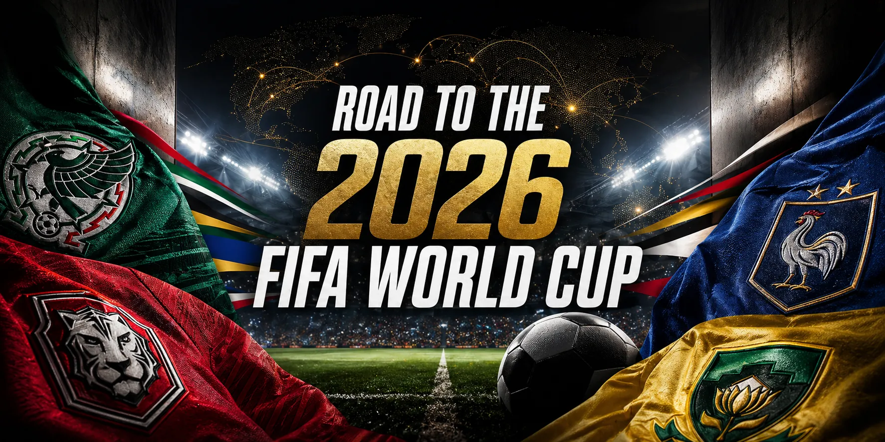 Road to the 2026 FIFA World Cup hero image