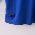 Brazil 1998 Away Long Sleeve Retro Jersey – Blue - Image 7