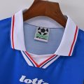 Croatia 1998 Away Retro Jersey – Blue - Image 5
