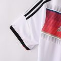 2014 Germany World Champions Home Retro Soccer Jersey White - Image 4