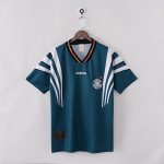 Germany 1996 Away Retro Jersey – Teal Green