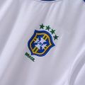Brazil 1998 Third Retro Jersey – White/Blue - Image 4