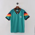 Germany 1992 Away Retro Jersey – Green