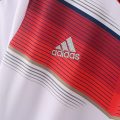 2014 Germany World Champions Home Retro Soccer Jersey White - Image 3