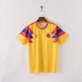 Colombia 1990 Home Retro Jersey – Yellow