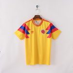 Colombia 1990 Home Retro Jersey – Yellow