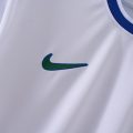Brazil 1998 Third Retro Jersey – White/Blue - Image 3