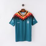 Germany 1994 Away Retro Jersey – Teal Green
