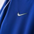 Brazil 1998 Away Long Sleeve Retro Jersey – Blue - Image 4