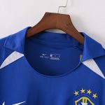 Brazil 2002 Away Retro Jersey – Blue