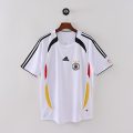 2006 Germany Home Retro Soccer Jersey White