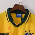 Brazil 1994 Home Retro Jersey – Yellow - Image 3