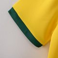 Brazil 1970 Home Retro Jersey – Yellow - Image 6