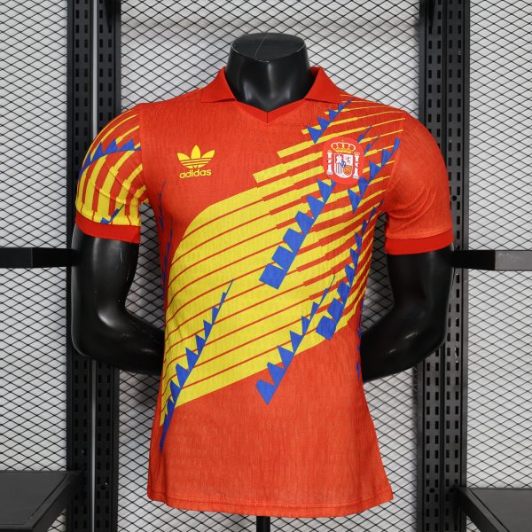 Spain 2026 Special Edition Red Graphic Player Version Soccer Jersey