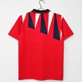 1992 England Away Red Retro Soccer Jersey - Image 7