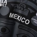 Mexico 1998 Third Long Sleeve Retro Jersey – Black/Gray - Image 2