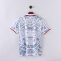 Mexico 1998 Away Retro Jersey – White/Gray - Image 3