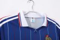 France 1982 Home Retro Jersey – Blue - Image 2