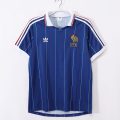 France 1982 Home Retro Jersey – Blue