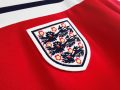 1982 England Away Red Retro Soccer Jersey - Image 3