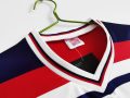 1982 England Away Red Retro Soccer Jersey - Image 2