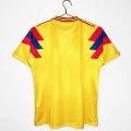 Colombia 1990 Home Retro Jersey – Yellow - Image 4