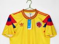 Colombia 1990 Home Retro Jersey – Yellow - Image 6