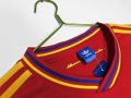 Colombia 1990 Away Retro Jersey – Red - Image 2