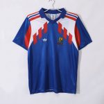 France 1990 Home Retro Jersey – Blue